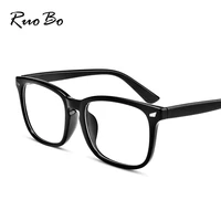 ruobo rivet anti blue light glasses frame for men women transparent optical spectacle eyeglass computer blue blocking eyewear