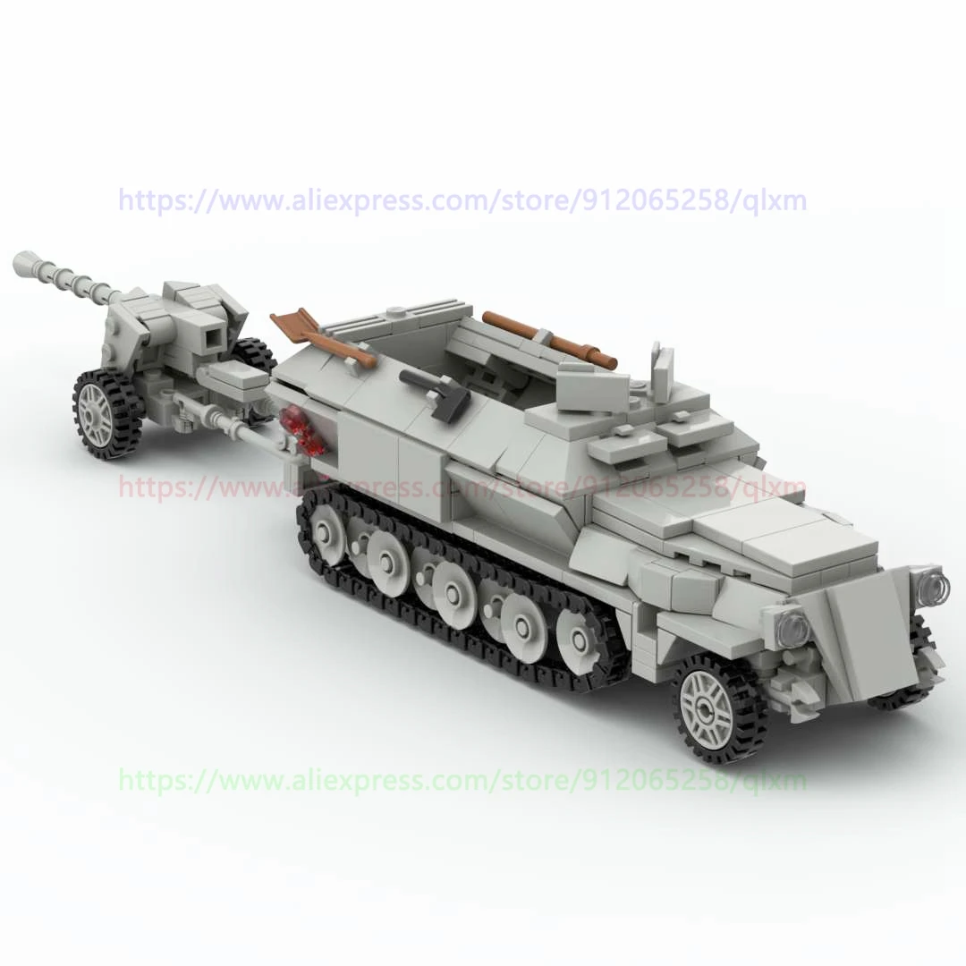 Конструктор военное оружие Sdkfz 251 v2 542 шт. | Игрушки и хобби