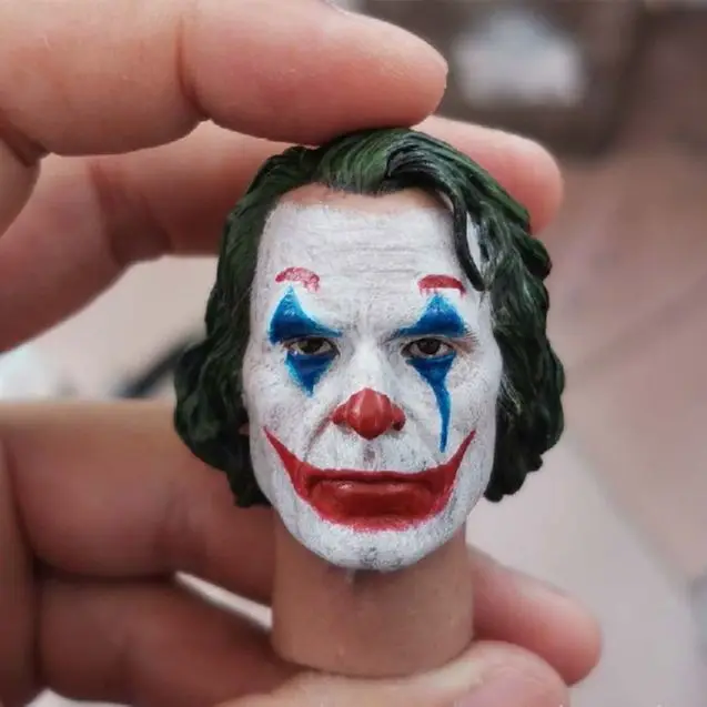 1/6 голова скульптура Джокера Джеки Феникс Джокер версия для макияжа модель
