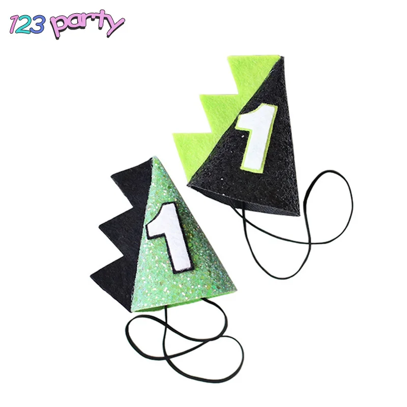 Вечерние головные уборы с динозавром повязка на голову для детей 1 года шапочка