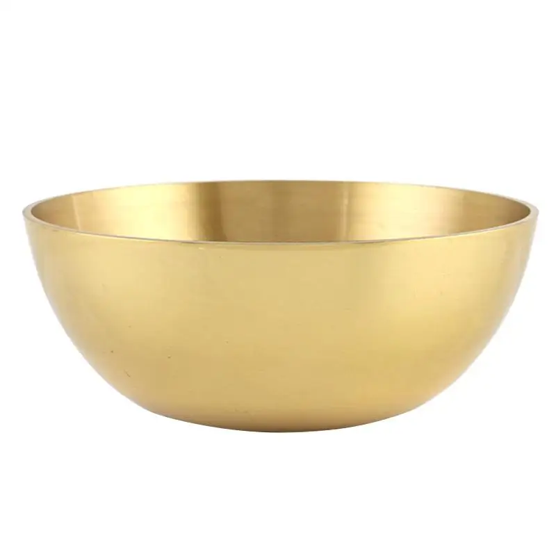 

Copper golden bowl tableware Buddhist supplies copper bowl