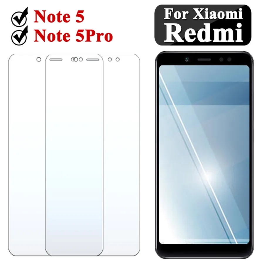 Защитное стекло для xiaomi redmi note 5 pro 2 шт. | Мобильные телефоны и аксессуары