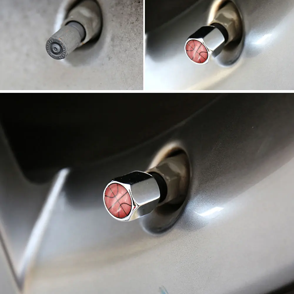 DSYCAR 1 комплект цинковый сплав противоугонные автомобильные колеса крышки