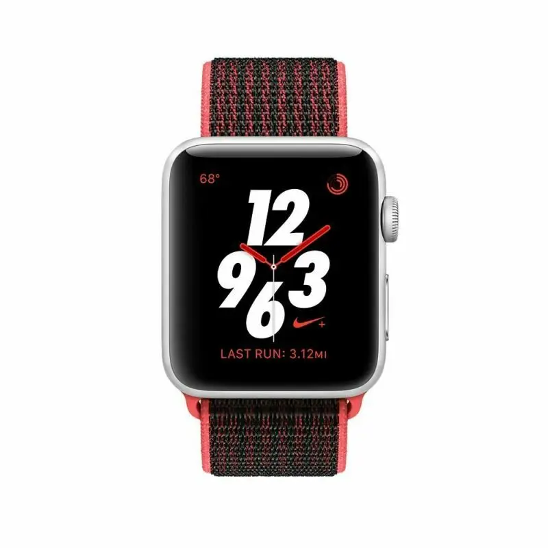 Флэш-память спортивные петли для наручных часов Apple Watch, версии 40/44 мм 42/38 мм 5/4/3/2/1 нейлоновый ремешок для наручных часов браслет ремешок на застежке-липучке застежка