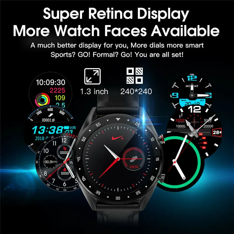 Умные часы L7 2019 Спортивные Bluetooth умные шагомер пульсометр артериальное давление