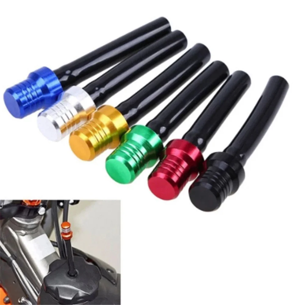 

VODOOL Motorcycle Gas Fuel Pressure Reducing Aluminum Alloy Cap Valve Vent Breather Pipe Hose Tube Atv Pit Bikes Care Tools