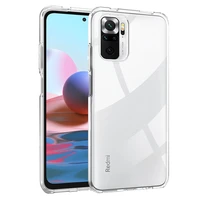 Transparent Shockproof Back Cover for Xiaomi Redmi Note 10S Pro Pro Max TPU Soft Crystal Clear Silicone Phone Cases