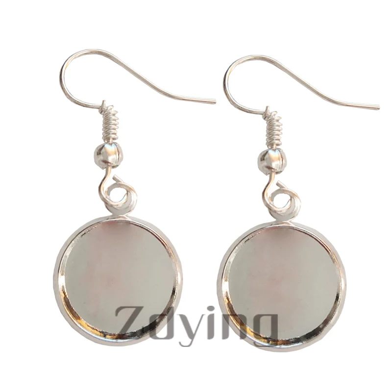 Стеклянный кабошон Одуванчик подвеска висячие серьги подвески белые бриллианты