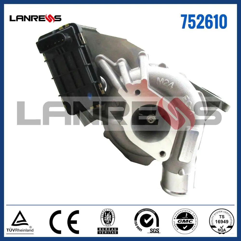 Электрический турбокомпрессор GTA2052V 752610 Land Rover/Ford привод LR018396 752610-0010