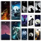 Мягкий чехол из ТПУ с подвеской волк для Sony Xperia X XA XA1 XA2 XA3 XZ XZ1 XZ2 XZ3 XZ4 L1 L2 L3 Plus