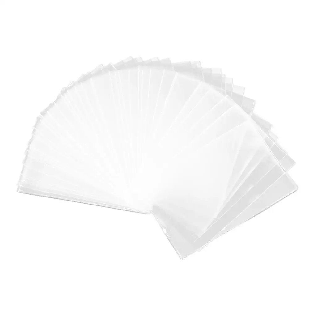 

100pcs Card Sleeves CCG MTG Magic Board Game Trading Cards Transparent Protector Tarots Cards Sleeve