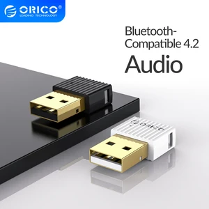 ORICO USB Bluetooth совместимый 4.2 + EDR Audio передатчик миниатюрный беспроводный музыкальный адаптер шифровать собаку, применимый к настольным ноутбукам