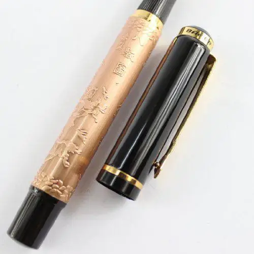 

507 Red Copper Xubeihong Embossing Pattern Fountain pen