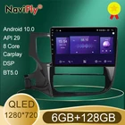 NaviFly 7862 QLED экран 1280*720 Android 10,0 для Mitsubishi Outlander 3 2012 - 2018 автомобильный Радио мультимедийный видео плеер Carplay