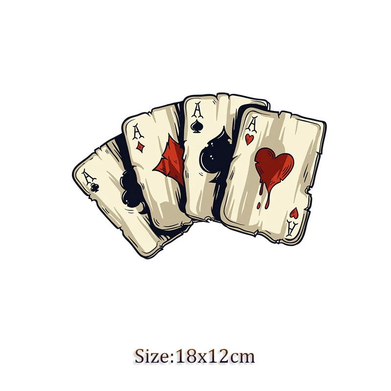 Термопереводные стикеры в стиле панк с черепом крутые наклейки на одежду сделай