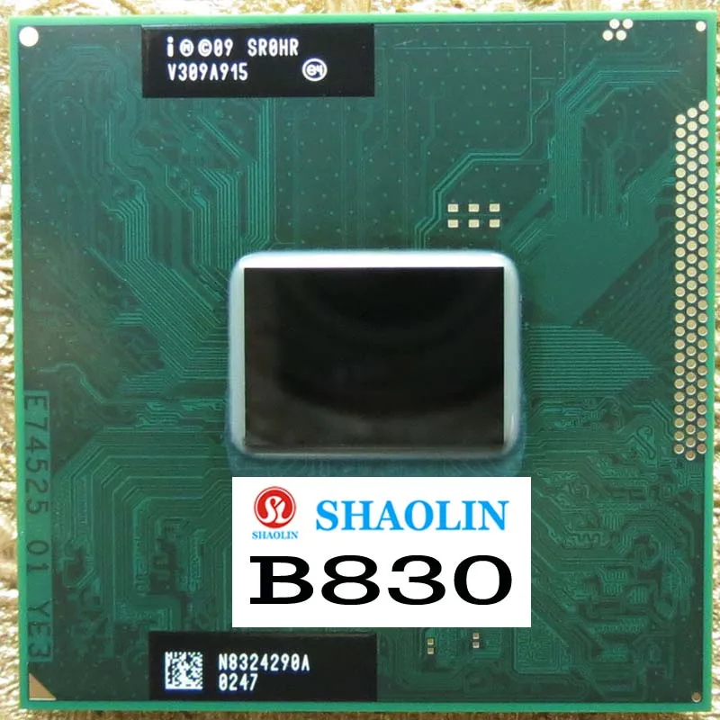 

40%off B830 SR0HR 1.8 GHz Dual-Core Dual-Thread CPU Processor 2M 35W Socket G2 / rPGA988B Original SHAOLIN Official Version