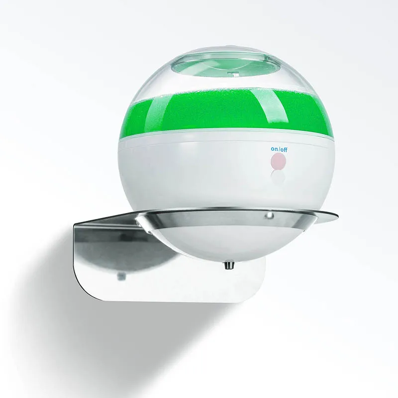 

500ml Soap Dispenser Wall-mounted Automatic Liquid Foam Soap Dispenser Spherical Automatic Sanitizer Machine Bathroom Supplies