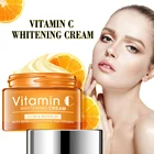 Отбеливающий крем для лица с витамином C VC, восстанавливающий крем для удаления веснушек, для удаления темных пятен меланина, Осветляющий крем для лица