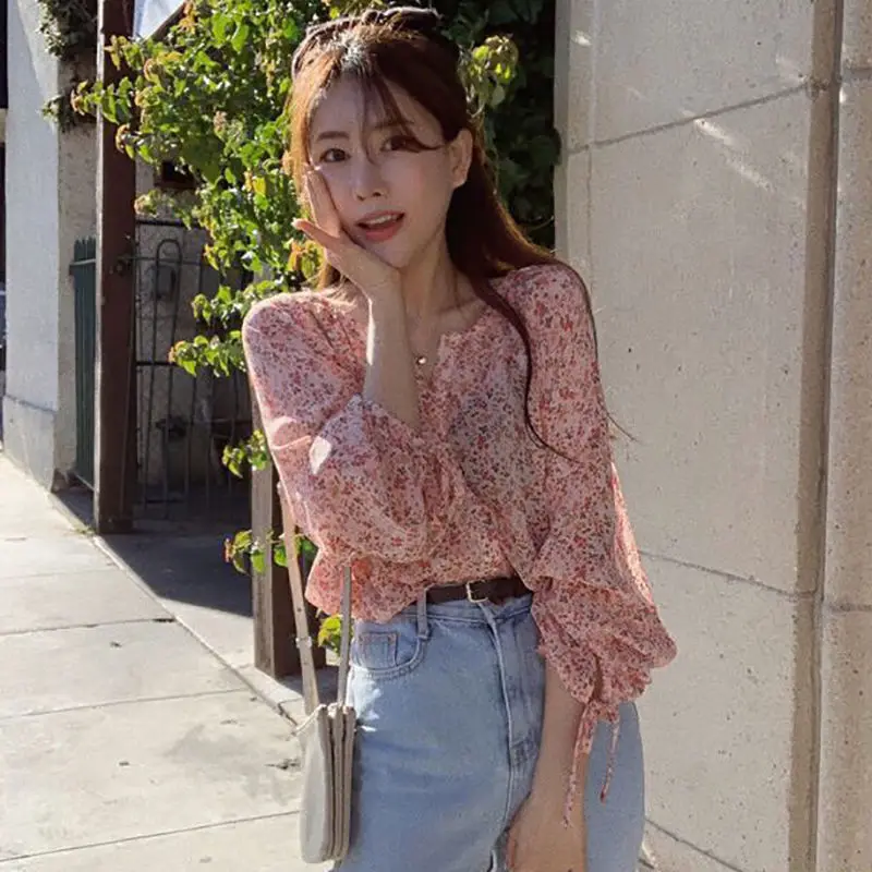 Дешевая оптовая продажа 2021 Весна Лето Осень Новая мода Повседневная шифоновая