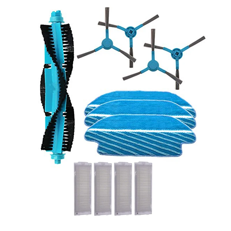 Ролик основной боковой щетки фильтр ткань комплект для Cecotec Conga 3490 Робот Запчасти