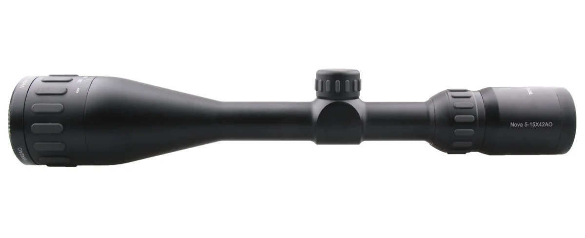 Векторная оптика Nova 5-15x42mm AO Регулируемый объективный прицел BDC Сетка ружье с телескопическим прицелом прицел матовый для охоты съемки