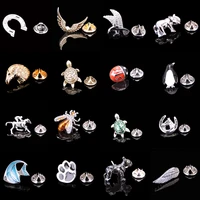 high quality french brooch for men animal modeling lapel pin successful mens bee dog brooches accessories jewelry wholesale