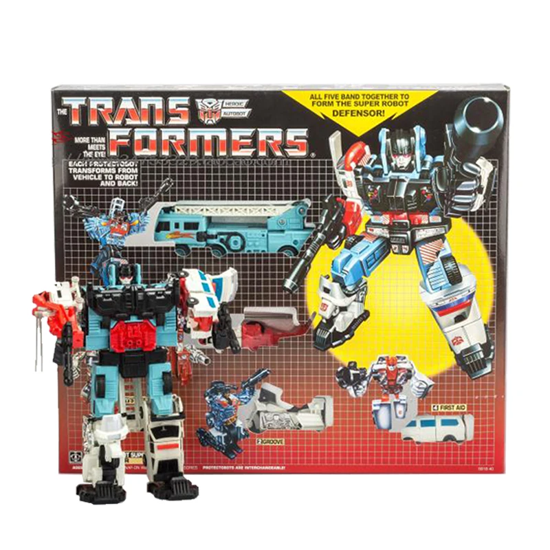 Трансформация G1 Guardian комбинация KO версия Autobot экшн-фигурка модель | Игрушки и