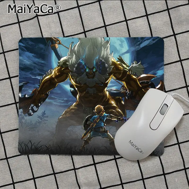 Maiya Top Quality Legend of Zelda small Mouse pad PC Computer mat Selling Wholesale Gaming Pad mouse | Компьютеры и офис