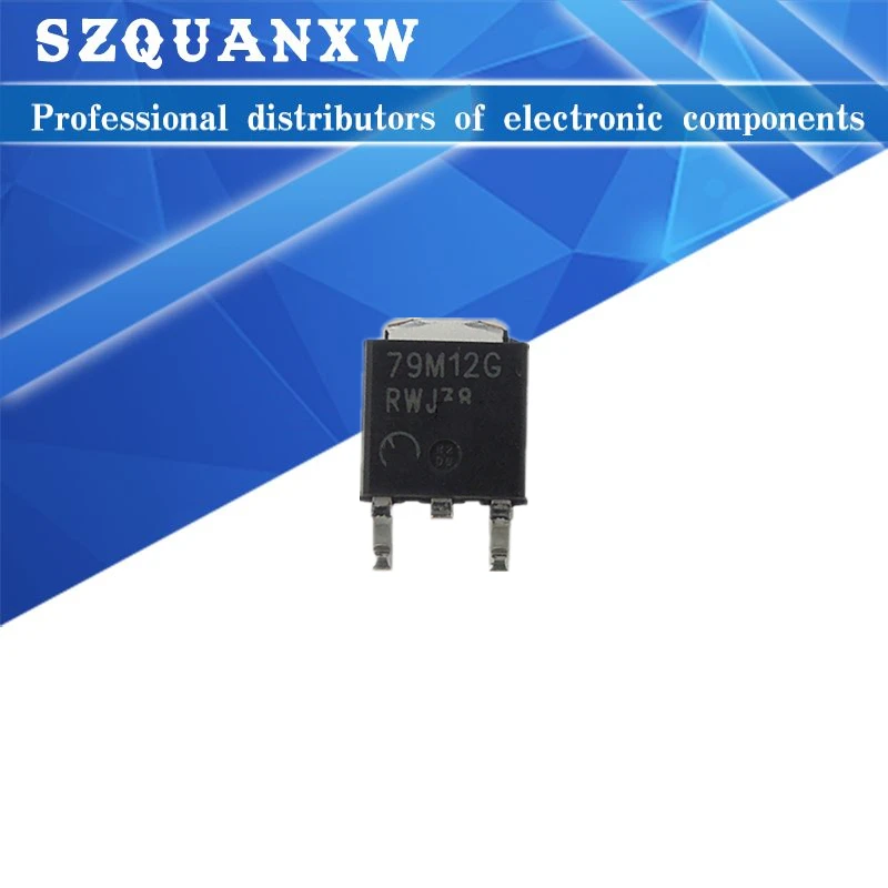5 шт. MC79M12CDTRKG TO-252 79M12G на 12V 0.5A