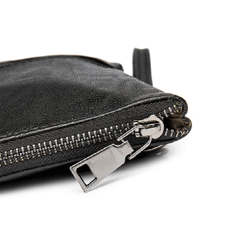 

Korean Style Leather Handbags for Men Cluth Bag Business Envelope Purse Men's Hang Hand Bags for A4 Documents Bolsa De Hombre