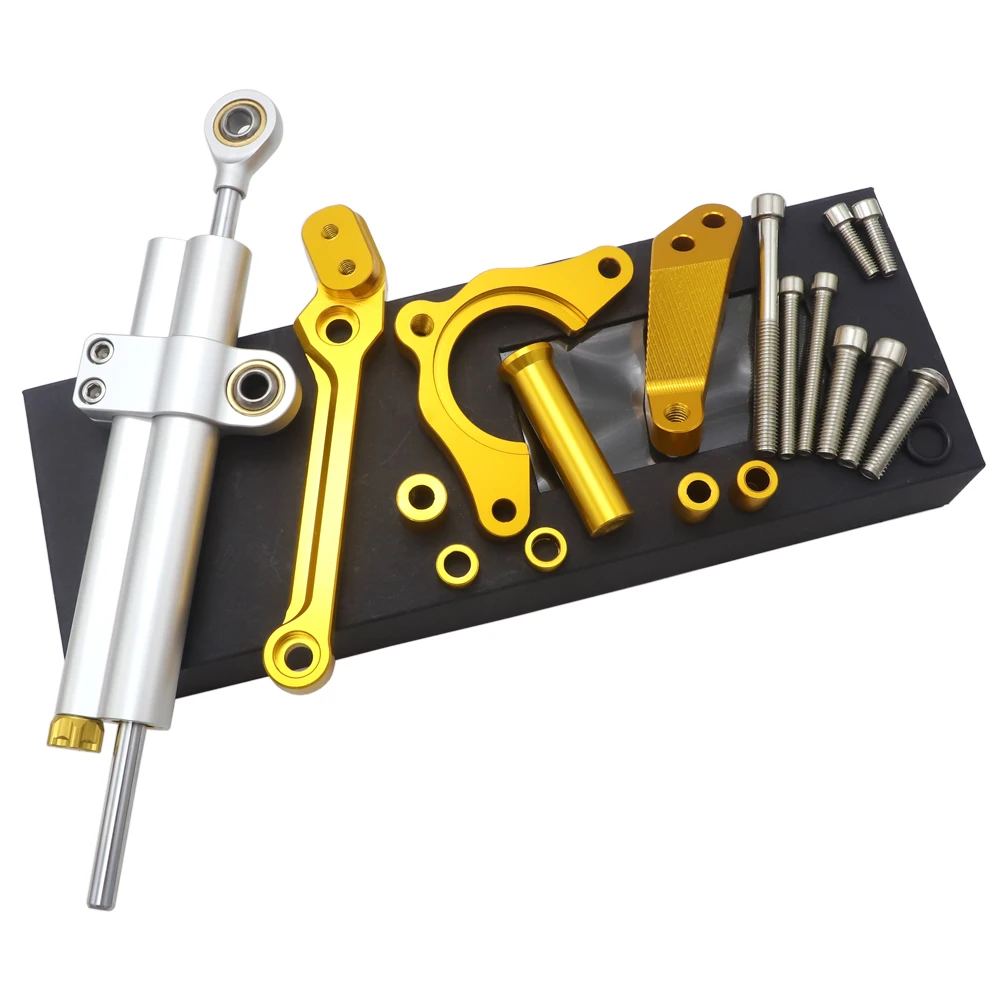 Аксессуары для мотоциклов с ЧПУ алюминиевый сплав регулируемый амортизатор руля