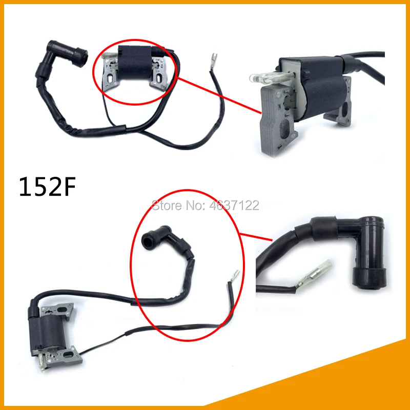 Катушка зажигания для генератора 1KW 5-6KW GX100 GX390 152F 154F 188F высокого напряжения