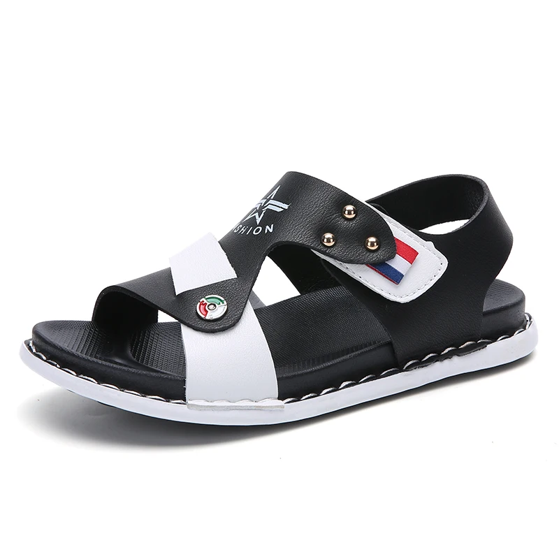

New Summer Children's Shoes Fashion Casual Sandals Comfortable Non-slip Beach Outdoor Wading Unisex 4-12+y Quick Dry Sandals