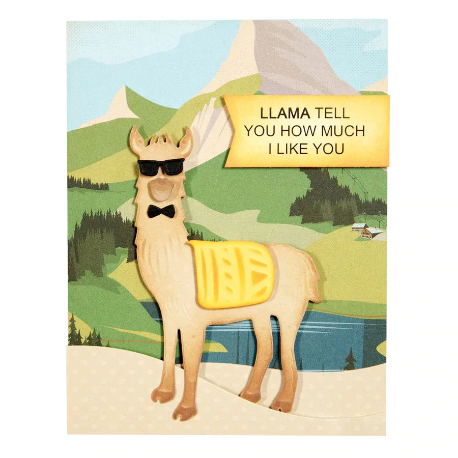 Металлические пресс формы для рукоделия форма украшения овец Скрапбукинг