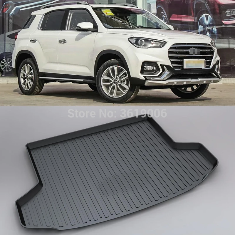 

LUCKEASY для Hyundai IX35 2018 нескользящий Водонепроницаемый 3D TPO багажник загрузки грузовой коврик переработанный прочный автомобиль-Стайлинг