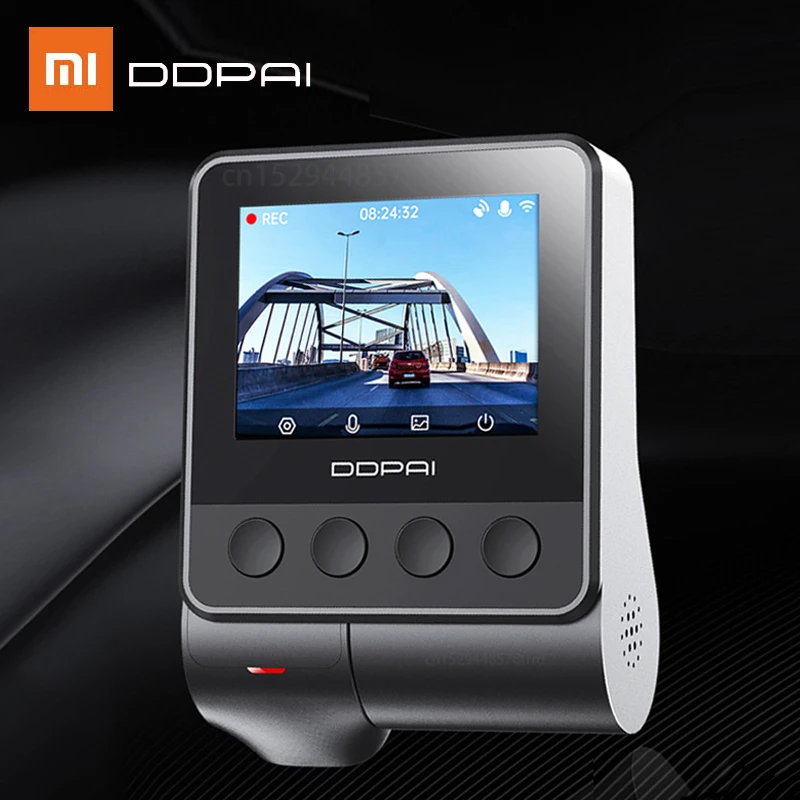 Xiaomi DDPAI Z40 Dash Cam двойная Автомобильная камера DVR рекордер HD видео GPS слежение 360 Вращение Wifi DVR 24H защита для парковки