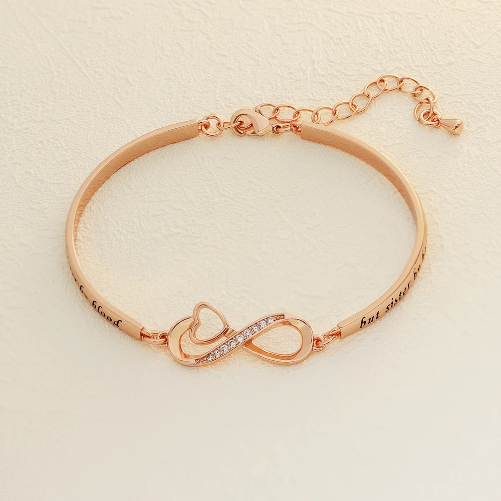 MYLONINGCHARM подарок для лучшего друга браслет друзей не сестра по крови но сердцу