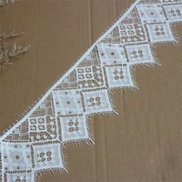 hollow mesh eyelashes lace fabric trim garment stitching material diy wedding veil strap accessories vhr134545