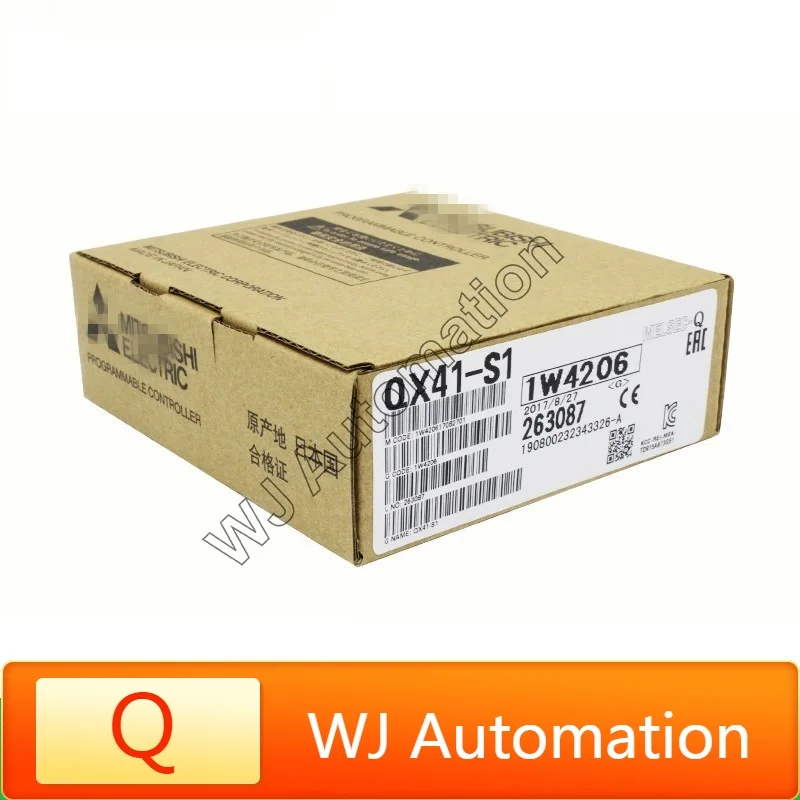 

QX41-S1 Mitsubishi PLC DC источник питания 32-точечный высокоскоростной входной модуль qx41-s1 модуль контроллера