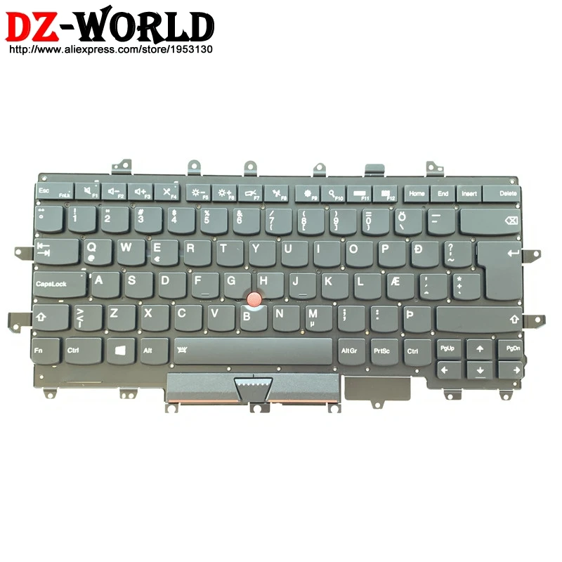 

Icelandic Backlit Keyboard for Lenovo Lenovo Thinkpad X1 Carbon 4th Gen 4 MT: 20FB 20FC Backlight Teclado SN20K74762 00PA714