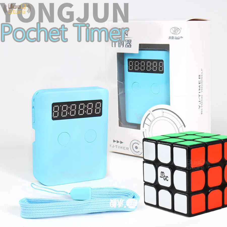 Мини Куб таймер Yongjun Карманный для Cubers головоломка легко носить с собой