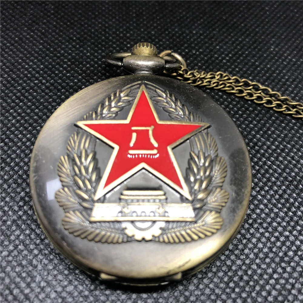 Античные бронзовые карманные часы для женщин цепочка из сплава трендовые