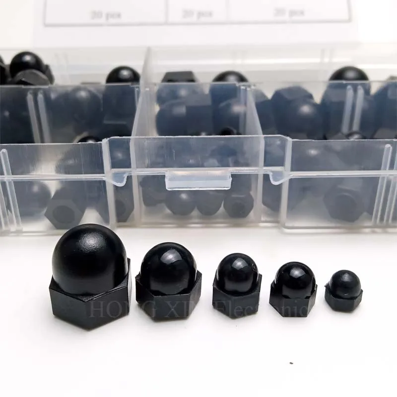 90 шт. Набор декоративных пластиковых гаек|Гайки| |