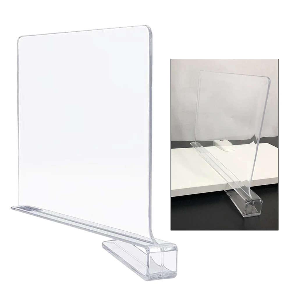 Прозрачные Акриловые разделители полки разделитель для хранения шкафа