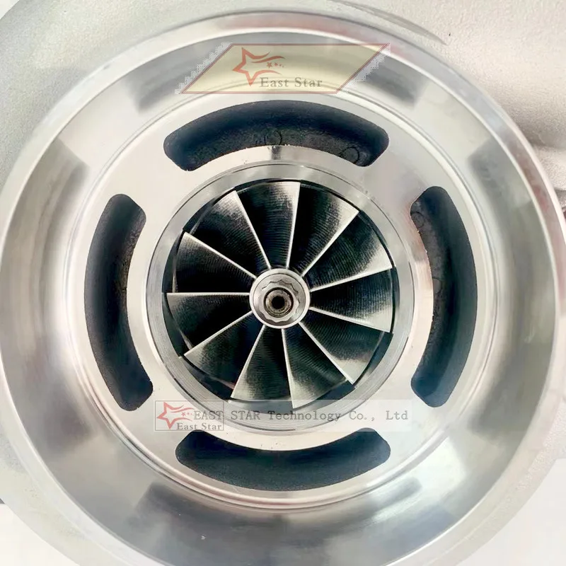 Turbo GTX3071R Заготовка колеса с двумя шарикоподшипниками Гоночный турбокомпрессор