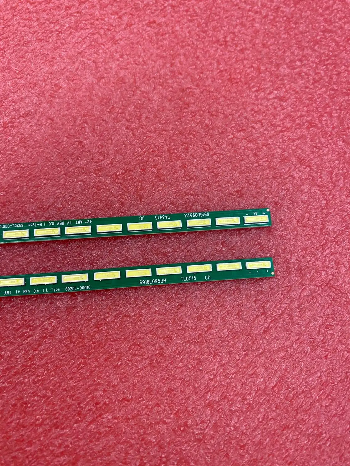 Новинка из 2 предметов светодиодный полосы для LG 42LA660 42LA740V 42LA660S 6922L 0072A 6920L 0001C 0030A