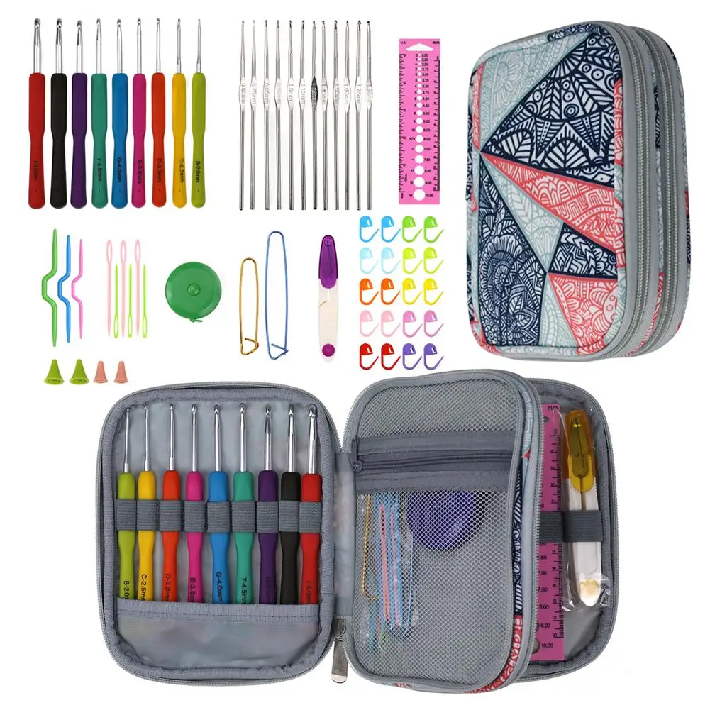 Набор крючков для вязания сделай сам набор спиц с эргономичными ручками