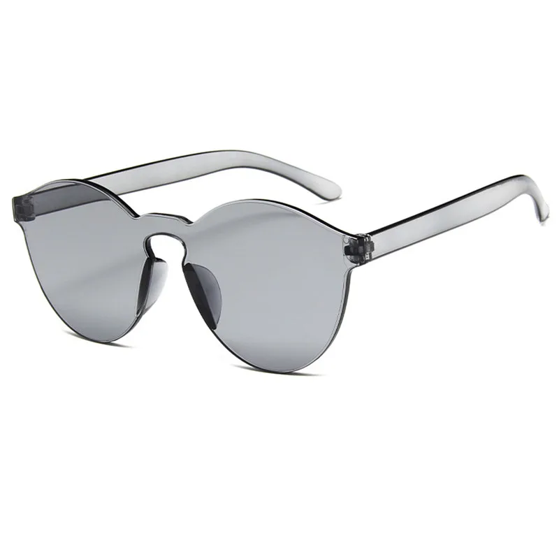 

Fashion Thick Rimless Sunglasses Women Ocean Color Lens Sun Glasses Female Sexy Lady Transparent Shades UV400 for Female