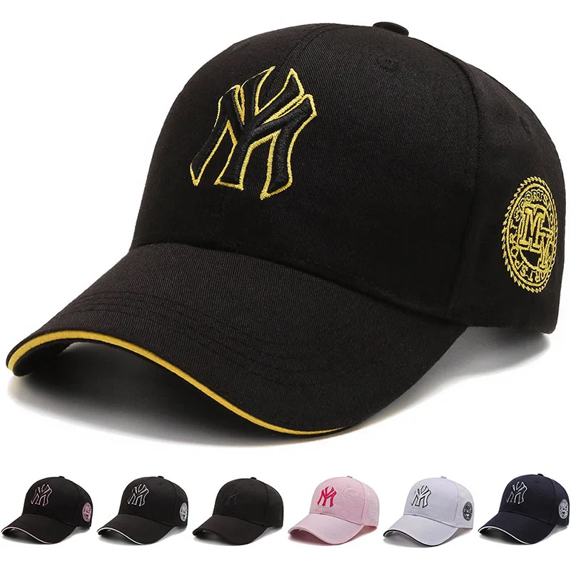 

New York Ny Embroidery MY Baseball Cap Women Men Outdoor Fall Winter Era Snapback Kpop Hat Adjustable Dad Hat Casquette Gorras