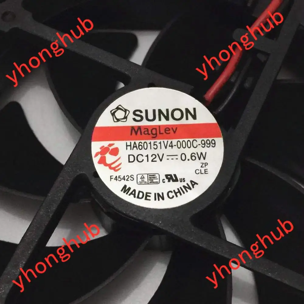 SUNON HA60151V4-000C-999 DC 12V 0 6 W 60x60x15mm вентилятор охлаждения сервера | Компьютеры и офис
